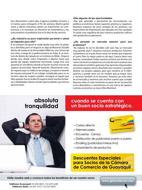 RevistaComercioAgosto.pdf - Cámara de Comercio de Guayaquil