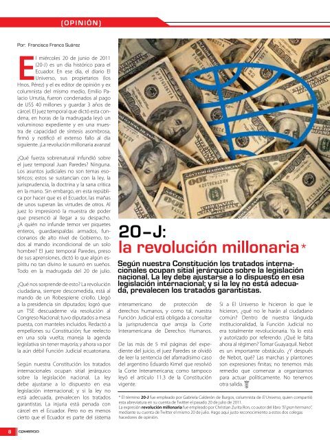 RevistaComercioAgosto.pdf - Cámara de Comercio de Guayaquil