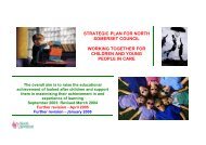 Working Together for Children and Young People In Care - Strategic ...