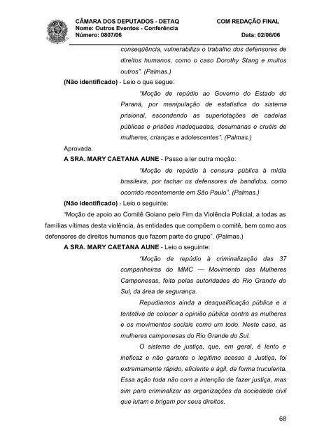 departamento de taquigrafia, revisão e redação núcleo de redação ...