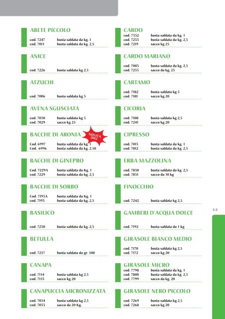 catalogo 2012 - Ornitalia Product Service