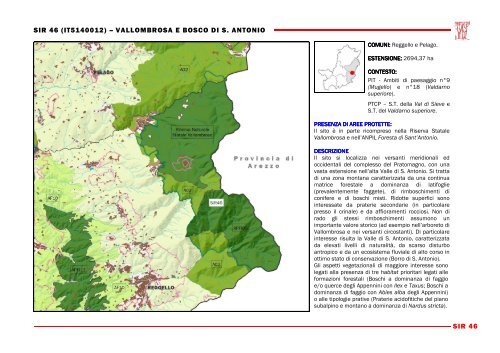 SIR 46_Vallombrosa_e_Bosco_di_S_ Antonio - Provincia di Firenze