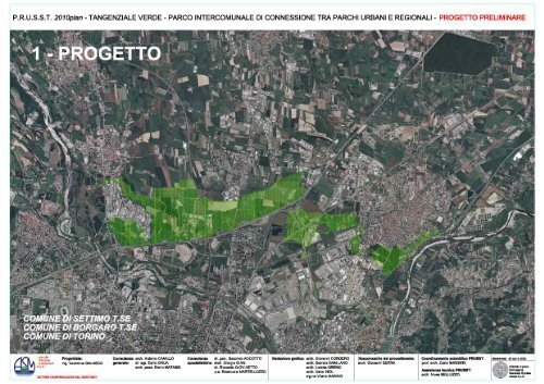 Tangenziale verde: Progetto preliminare - Prusst