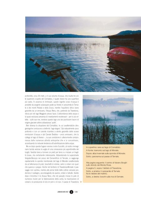 I LAGHI DI MONATE E DI COMABBIO - CCIAA di Varese