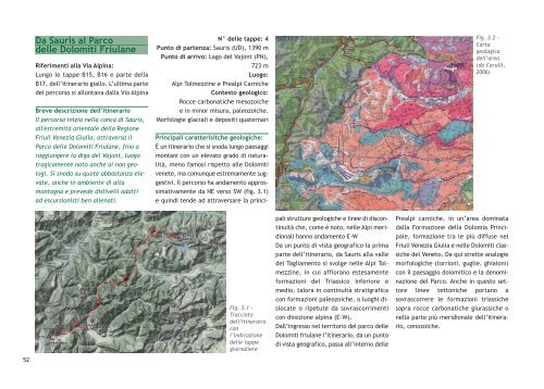 Da Sauris al Parco Dolomiti Friulane.pdf - Geologia e Turismo