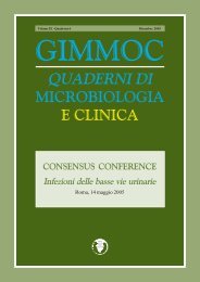 quaderni di microbiologia e clinica - Gimmoc.it