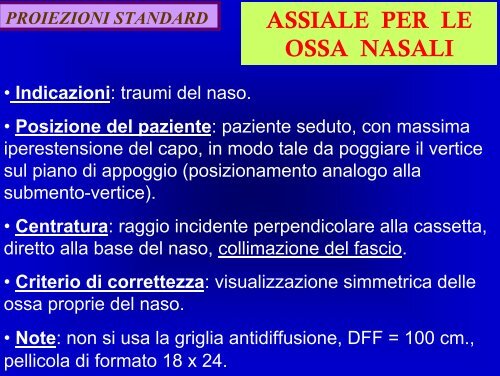 L'ESAME RADIOLOGICO DEL CRANIO - Etsrm.it