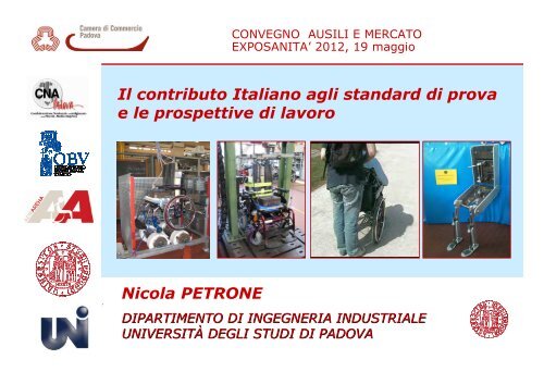 Nicola PETRONE Il contributo Italiano agli ... - A.D.M.- A.REHA