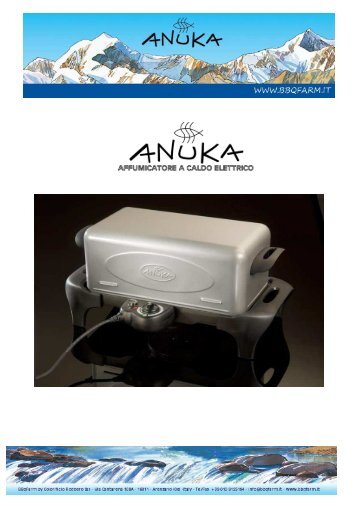 Manuale utente ProQ Anuka - Bbqfarm.it