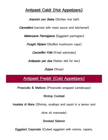 View Catering Menu