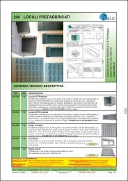 200 LOCULI PREFABBRICATI - Emic