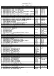 Elenco dei seggi elettorali - 6aprile.it