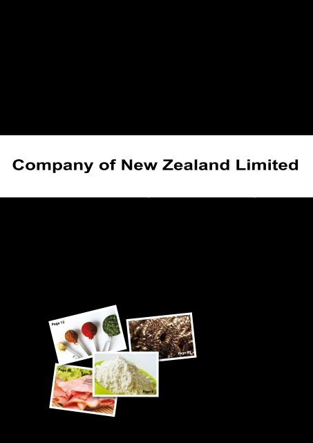 Company Of New Zealand Limited