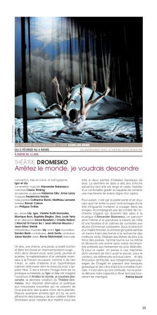 booklet 2009/2010 - Théâtre de la Ville
