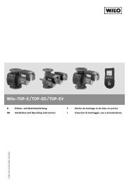 Wilo-TOP-E / TOP-ED / TOP-EV - NRF