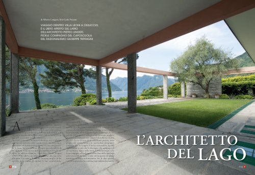 L'ARCHITETTO DEL LAGO - villa leoni