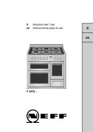 Libro de instrucciones F3470 - Neff