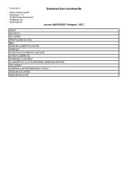 eronex Antifrost - 30°C Mix Documentation - Wigo