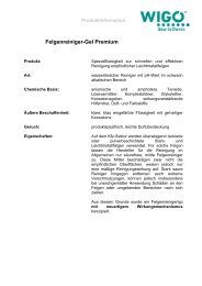 Wigo Felgenreiniger Gel [de] (pdf - 28kb)