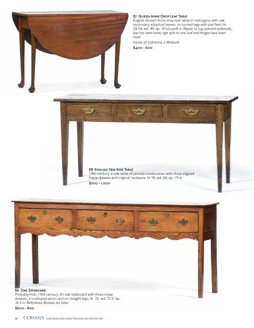 European and Asian Fine and Decorative Art - Cowan's Auctions