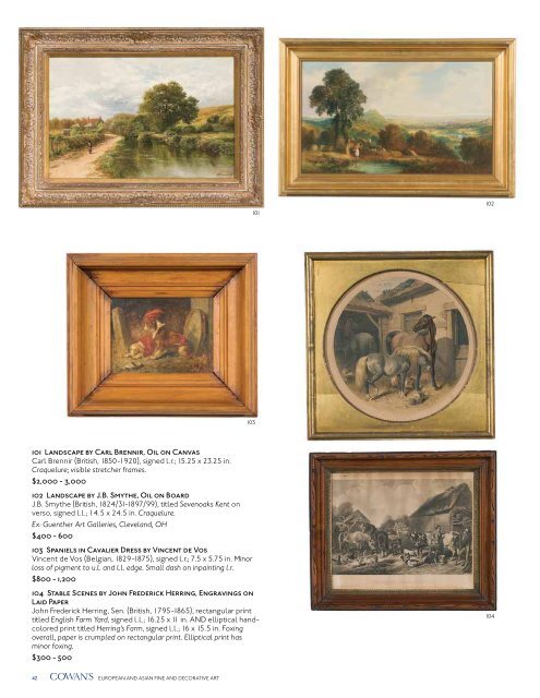 European and Asian Fine and Decorative Art - Cowan's Auctions