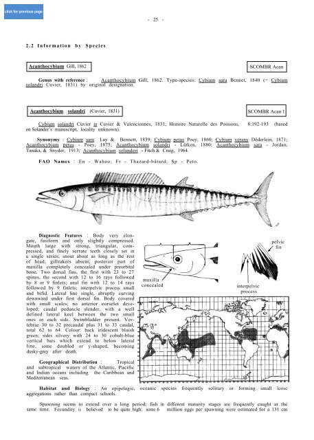 FAO SPECIES CATALOGUE - si-pddr