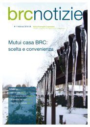 BRC Notizie - febbraio 2010 - Banca Romagna Cooperativa