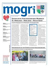 Katholische Kirchengemeinde Mombach St. Nikolaus ... - MOGRI