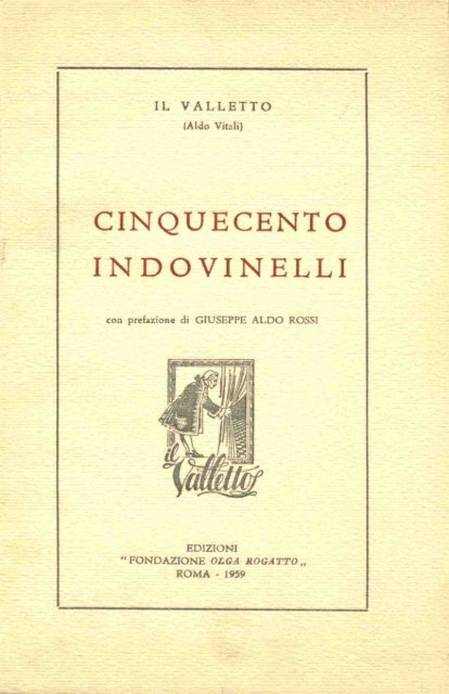 Cinquecento indovinelli - Enignet