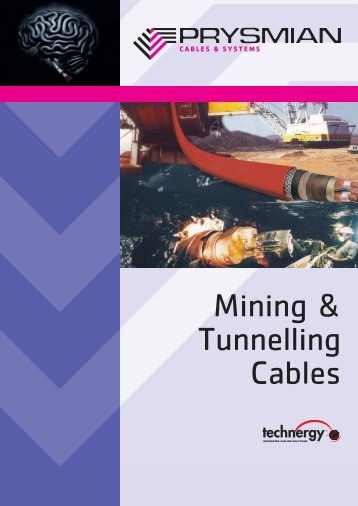 Leaflet Mining & Tunnelling - Prysmian