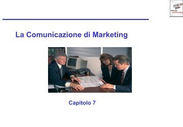 La Comunicazione di Marketing - Lumsa