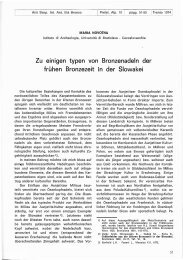 1 Zu einigen typen von frühen Bronzezeit Bronzenadeln der 1n der ...