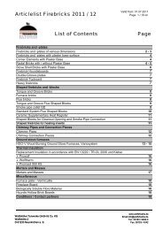 Articlelist Firebricks 2011 / 12 List of Contents Page - Wolfshöher ...