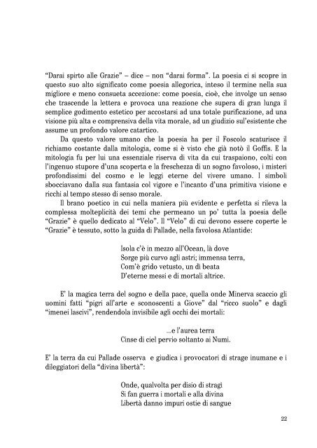 Foscolo: La poesia delle “Grazie” e il Carme che non c'è - Giodi.it