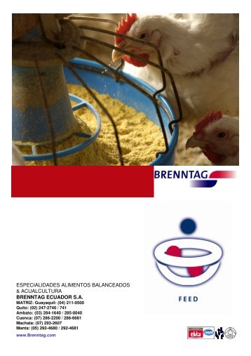 especialidades alimentos balanceados & acualcultura brenntag ...