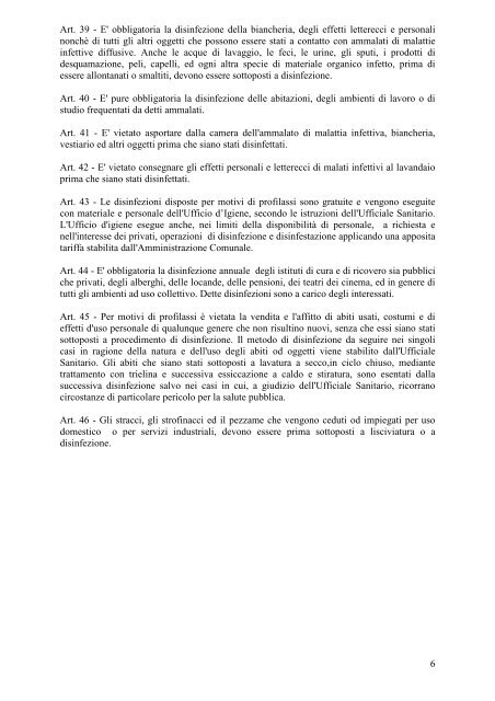 regolamento comunale di igiene e sanità - Comune di Cuneo