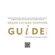 GRAND CAYMAN SHOPPING - Ecayonline.com