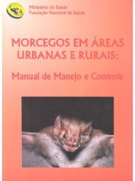 Morcegos em áreas urbanas e rurais - Governo do Estado do Pará