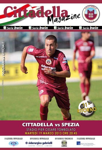 programma ufficialeprogramma ufficiale - AS Cittadella