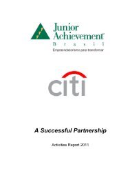 A Successful Partnership - Junior Achievement