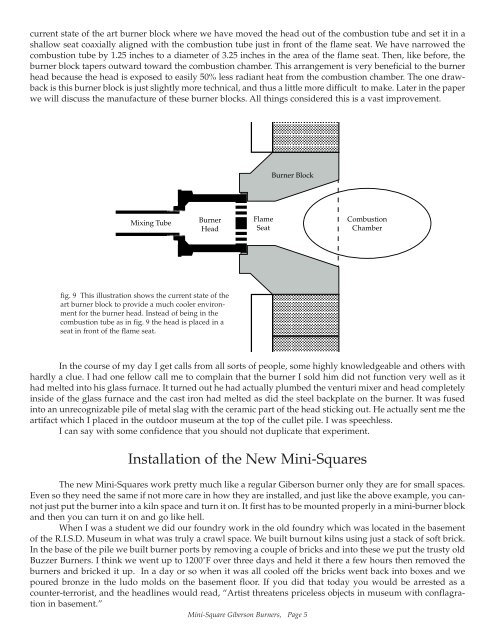 mini_sq burners.pdf - Joppa Glassworks, Inc. Home Page