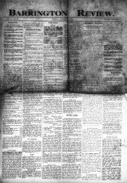 March 11, 1892 - Barrington Area Library