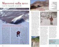 Muoversi sulla neve - Natura Italia