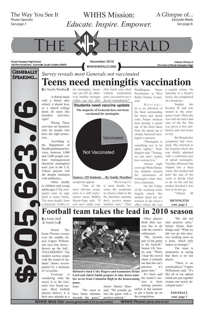 10 free Magazines from GREENVILLE.K12.SC.US