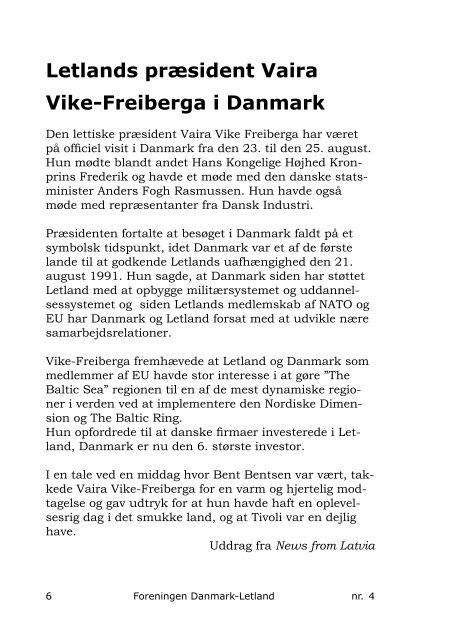 Foreningen Danmark-Letland
