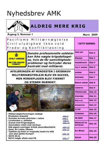Nyhedsbrev AMK - Arne Hansens hjemmeside for flygtninge og ...