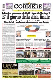 Edizione del 09/06/2013 - Corriere