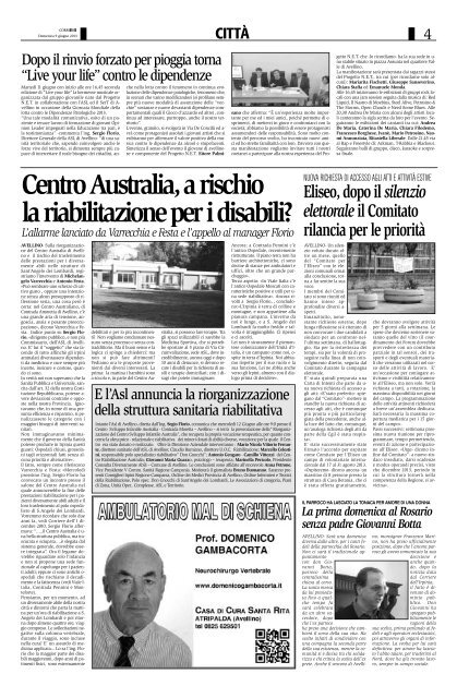 Edizione del 09/06/2013 - Corriere