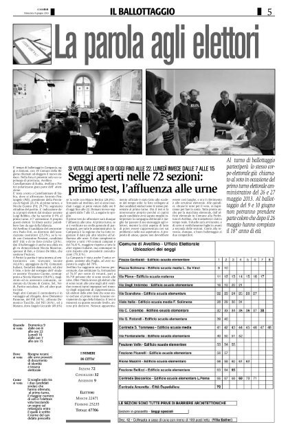 Edizione del 09/06/2013 - Corriere