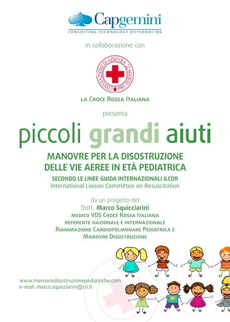 manovre per la disostruzione delle vie aeree nei ... - CRI Castellarano